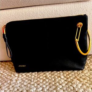 Elegant Black Leather Men's Bag